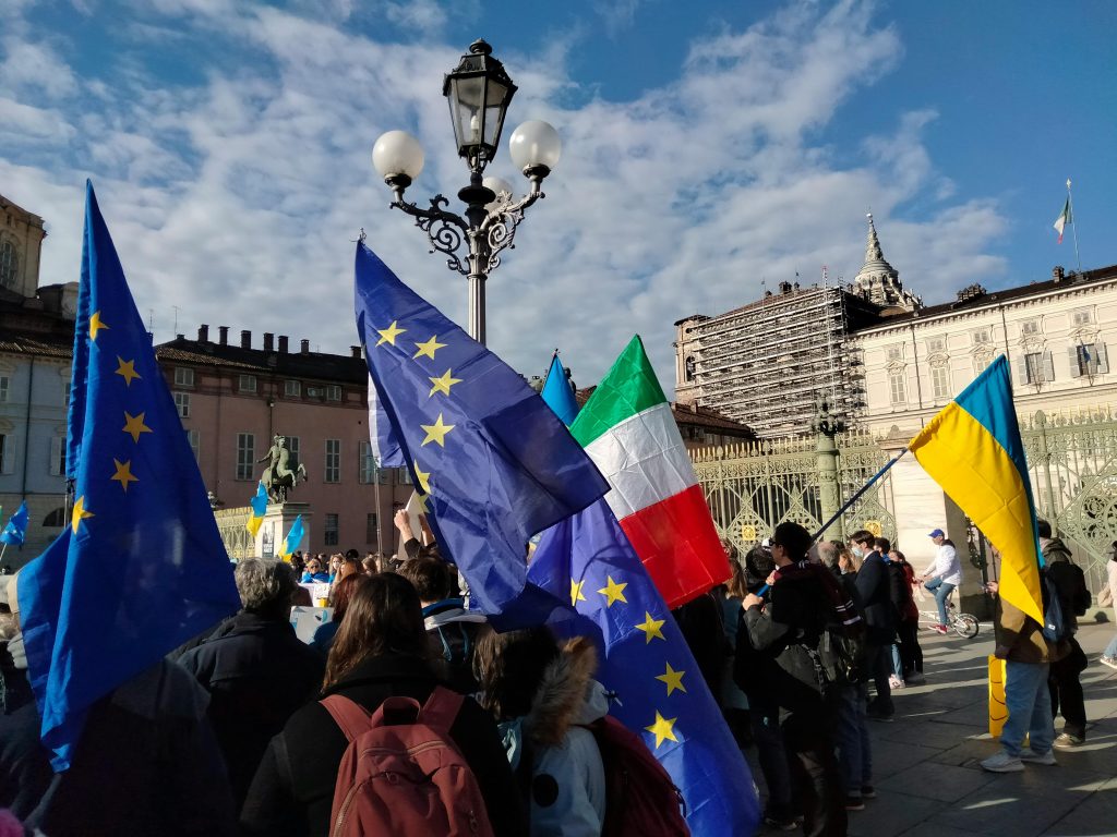 Временная защита украинцев в Италии